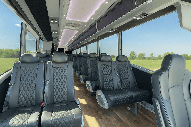 coach bus in Palm Beach Gardens