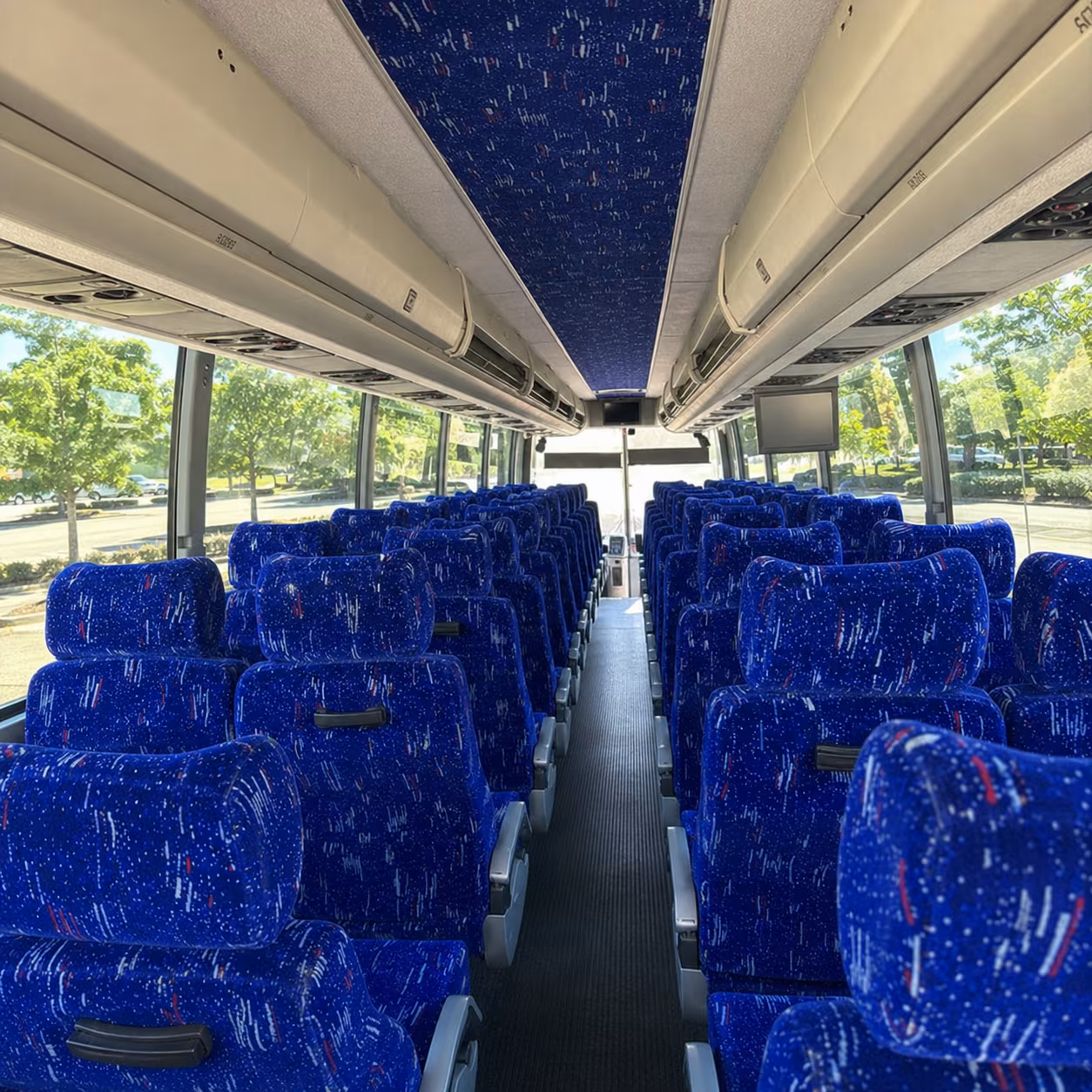 charter buses for defense contractor events and corporate government clients in palm beach gardens