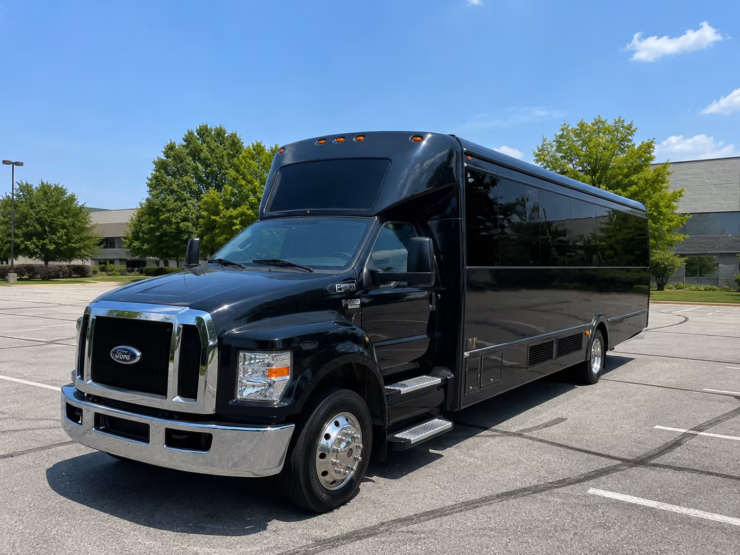 do extra stops add to the cost of a bus rental in palm beach gardens