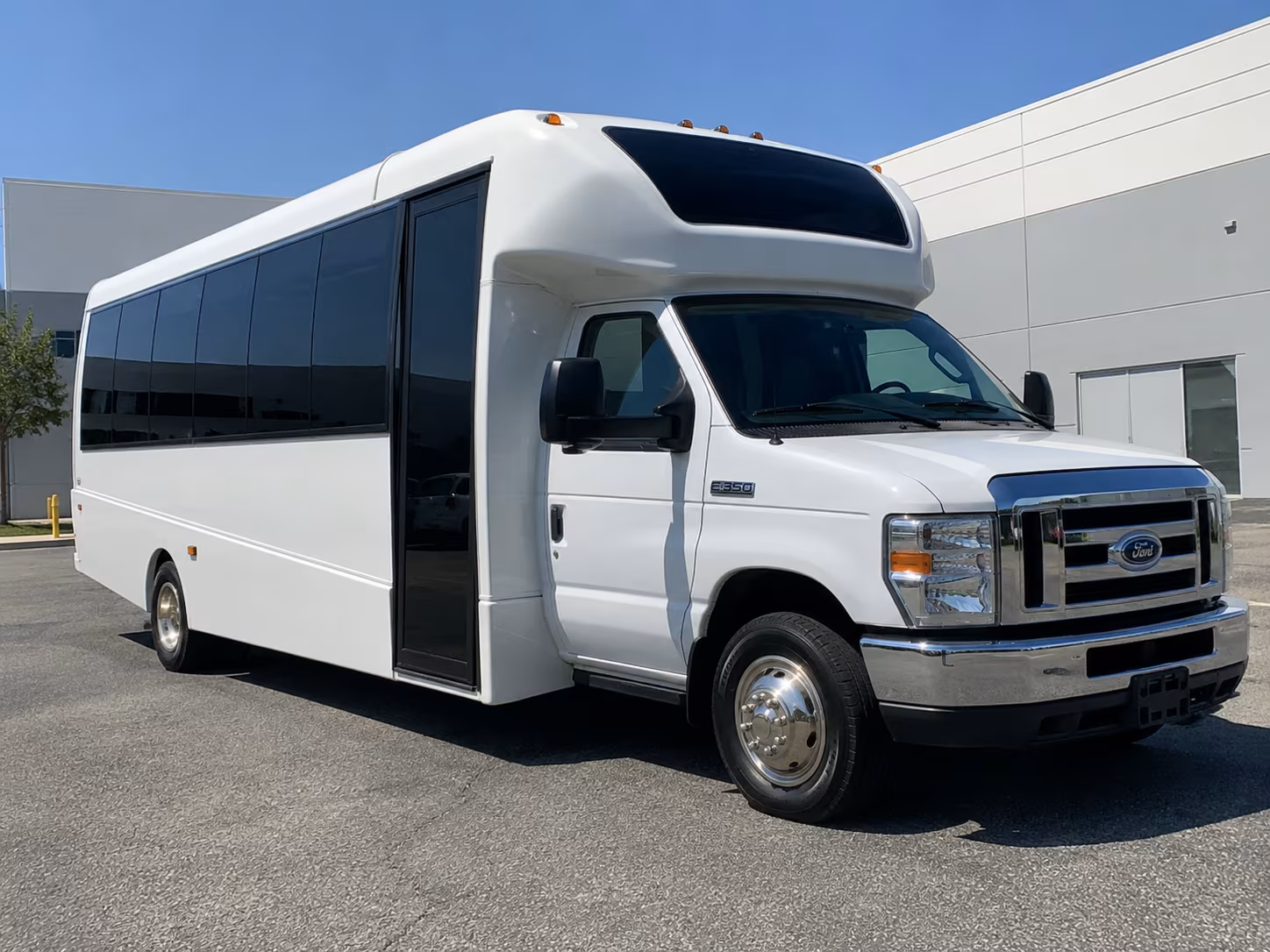 employee shuttle buses for palm beach gardens office parks and corporate campuses