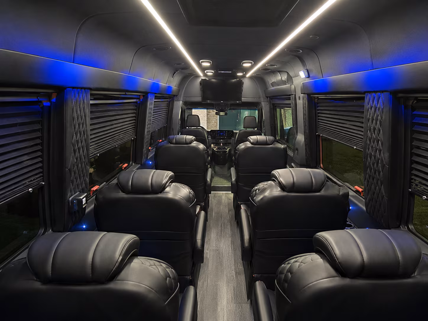 palm beach gardens sprinter van with driver interior